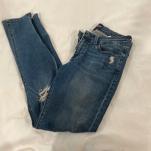 Lucky Brand Brooke Legging Jean with zipper details on legs